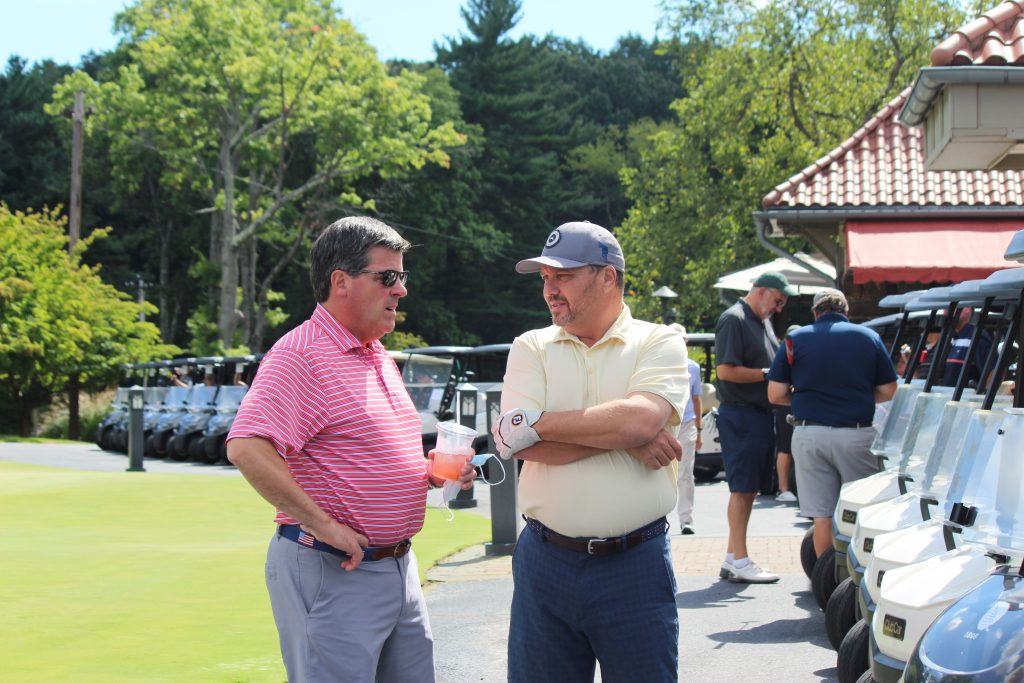 FOCUS charity golf tournament on the course